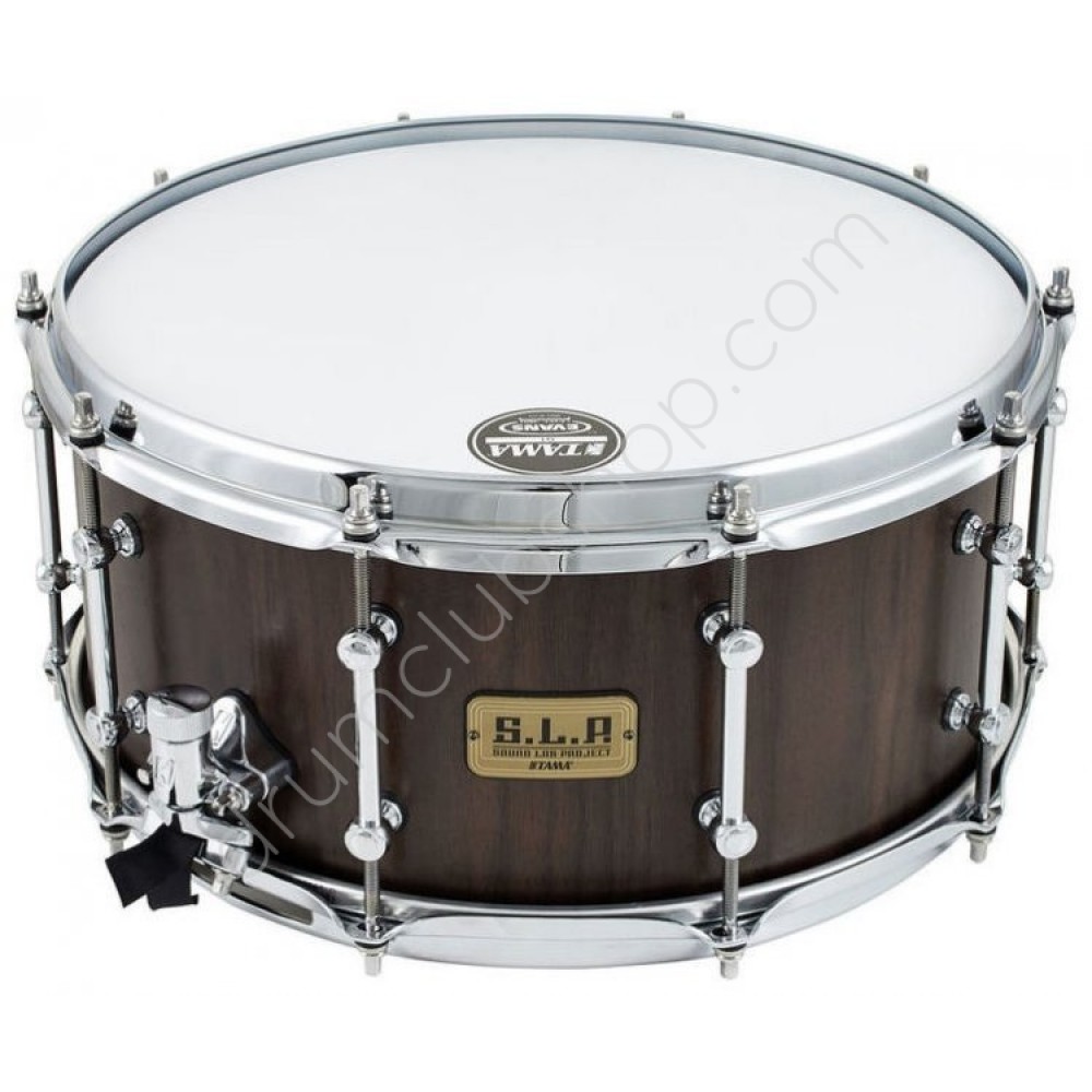 Tama slp g walnut shop snare