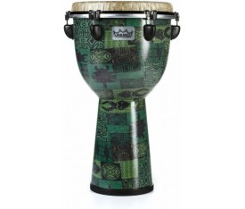 REMO DJ-6112-32- Apex 12" Green Kinte Djembe