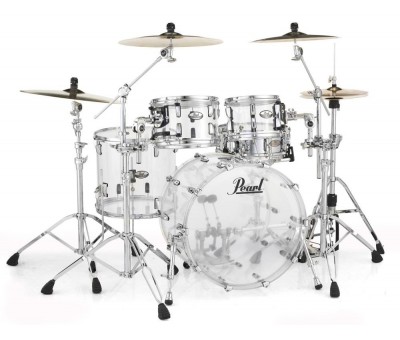 PEARL CRB524P/C730 Crystal Beat Serisi 4 Parça Akrilik Davul Seti