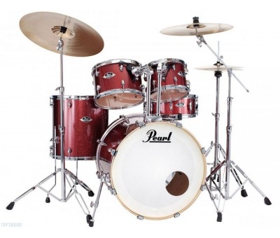 PEARL EXX705N/C704 Export Serisi 5 Parça Aksam ve Zil Setli Akustik Davul Seti